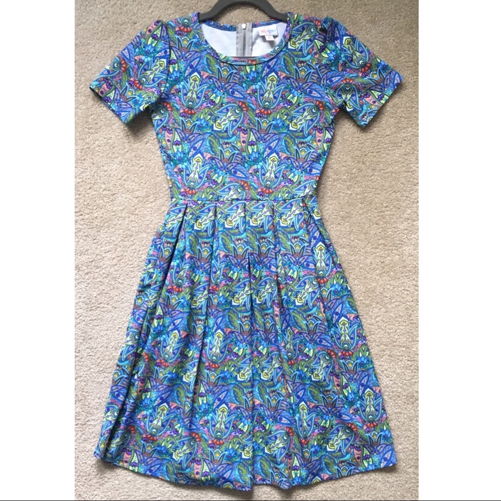RARE PRINT!!! LuLaRoe Amelia Dress